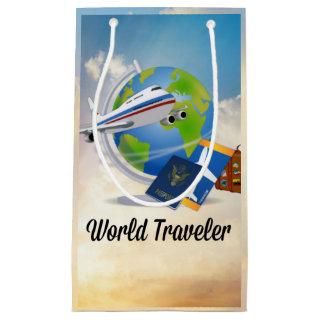 World Traveler - Design #2  Small Gift Bag