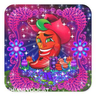 WQ Scott Hot Pepper "Say Cheese"  Sticker Large