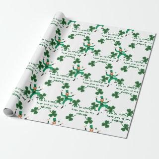 St. Patrick's Day Gift Wrap