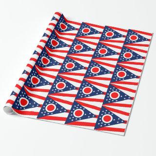 with Flag of Ohio