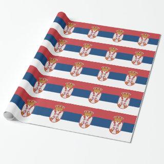 with Flag of Serbia