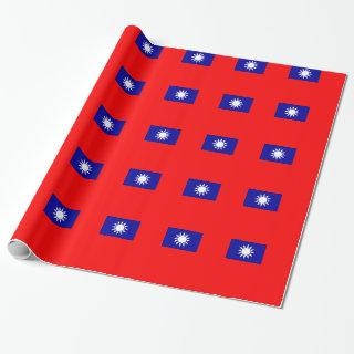 with Flag of Taiwan
