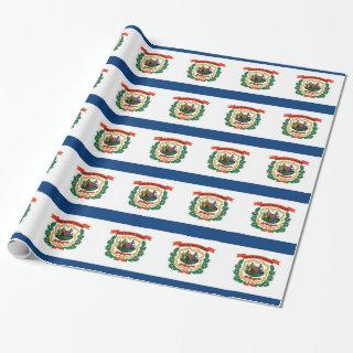 with Flag of West Virginia