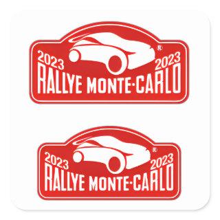 WRC Monte-Carlo Rally Rallye Monte carlo Square Sticker