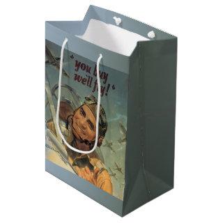 WWII Era Medium Gift Bag