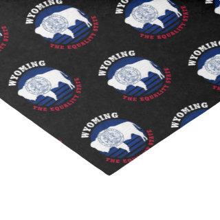 WYOMING EQUALITY STATE FLAG TISSUE PAPER