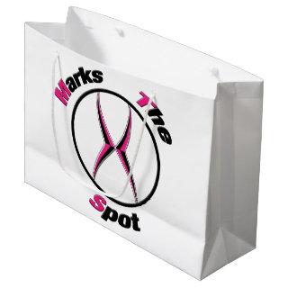 X marks the spot  large gift bag