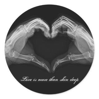 X-Ray Art Classic Round Sticker