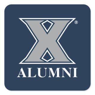 Xavier University Alumni Square Sticker