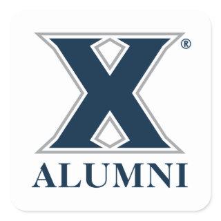 Xavier University Alumni Square Sticker
