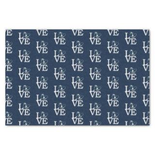 Xavier University Love Tissue Paper