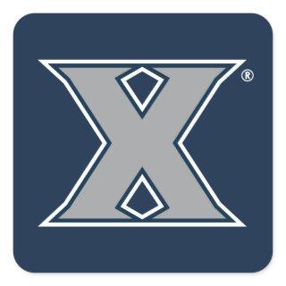 Xavier University Mark Square Sticker