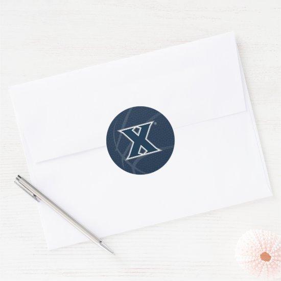 Xavier University State Basketball Classic Round Sticker