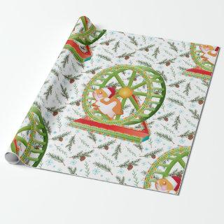 xmas santa claus hamster