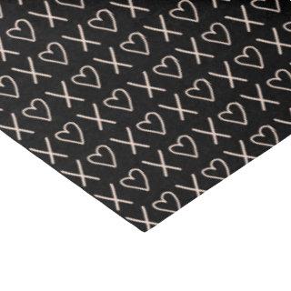 Xo Valentines Hearts Pattern Tissue Paper