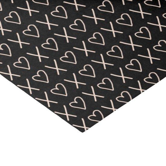 Xo Valentines Hearts Pattern Tissue Paper