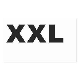 XXL RECTANGULAR STICKER