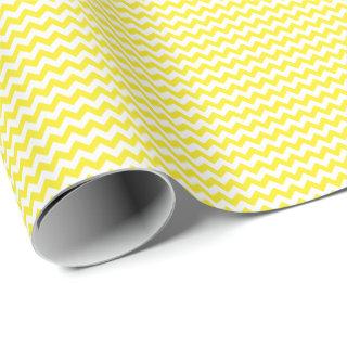 Yellow and White Small Chevron