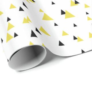 Yellow & Black Geometric Pattern