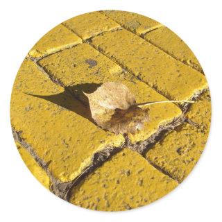 yellow brick road  sticker