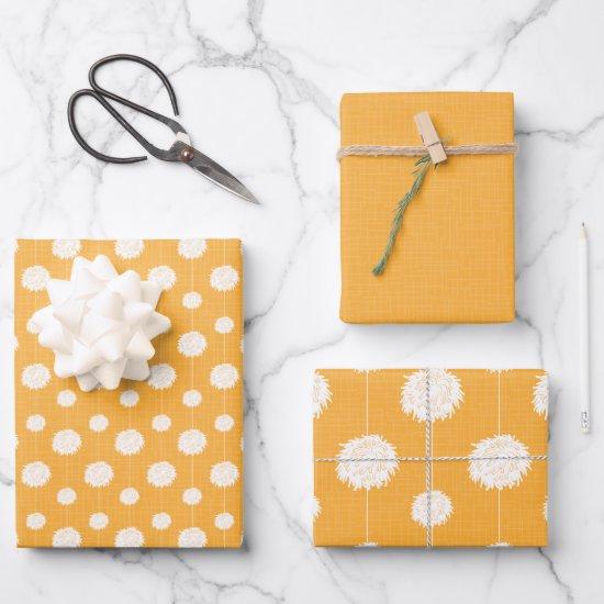 Yellow Cheerleader Pom Pom Pattern  Sheets