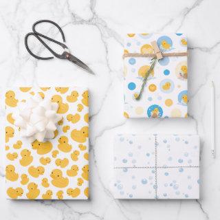 Yellow Duck Bubble Bath Gift  Set