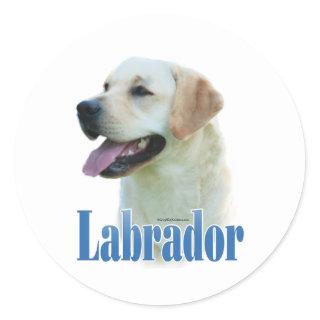 Yellow Labrador Retriever Name- Sticker