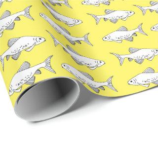 Yellow Minnow Pattern Fish