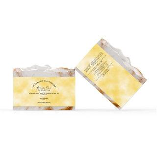 Yellow Parchment Paper Style Soap Band / Label