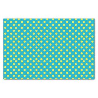 Yellow Polka Dots | DIY Background Colors Tissue Paper