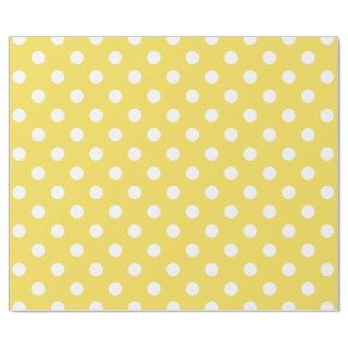 Yellow Polka Dots Pattern