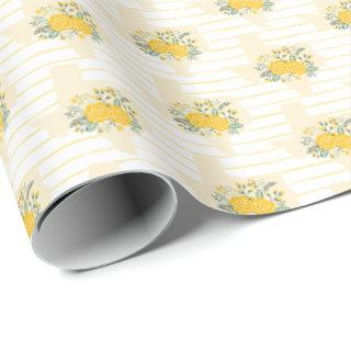 Yellow Rose of Texas - Gingham State with Roses
