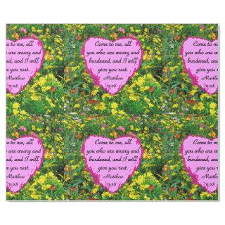 YELLOW WILDFLOWER MATTHEW 11:28 PHOTO DESIGN