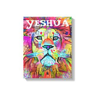YESHUA LION OF JUDAH CHRISTIAN ART CANVAS