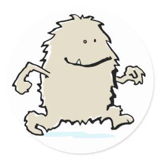 yeti classic round sticker