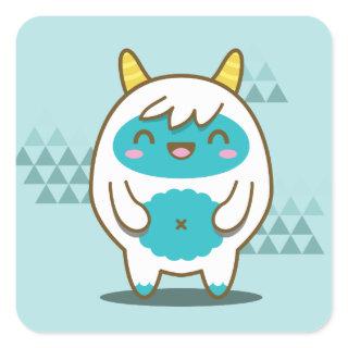 Yeti Square Sticker