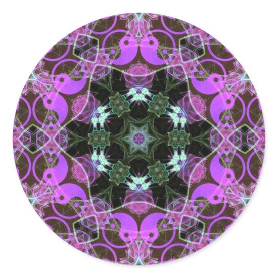 YinYang Hexagon Sticker