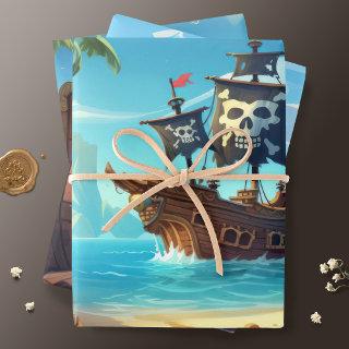 Yo Ho Ho! Pirate Paradise Island Birthday   Sheets