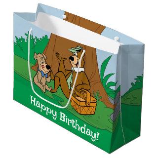 Yogi Bear and Boo-Boo Picnic Snack Large Gift Bag