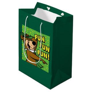 Yogi Bear Fun Fun Fun Medium Gift Bag