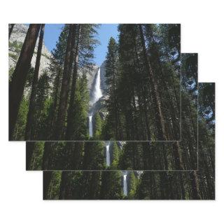 Yosemite Falls and Woods Landscape Photography  Sheets