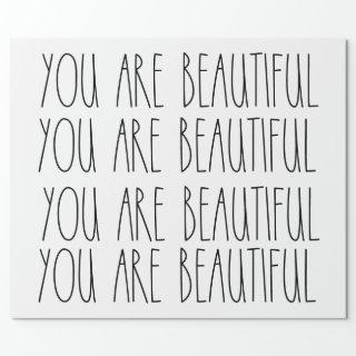 You Are Beautiful Rae Dunn Inspired