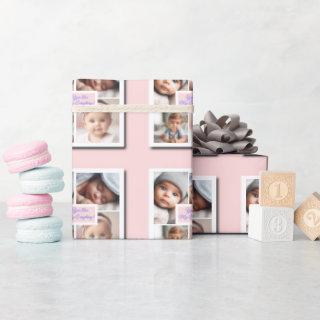 You Are My Everything Photo Collage on Pink