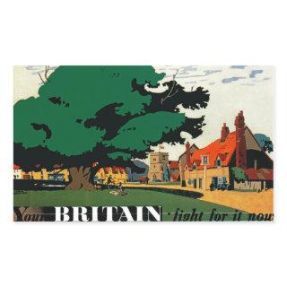 Your Britain ~ Fight For It Now Rectangular Sticker