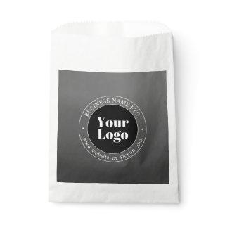 Your Business Logo or Design & Editable Text Favor Bag