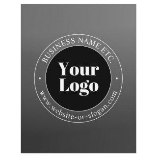Your Business Logo or Design & Editable Text Flyer
