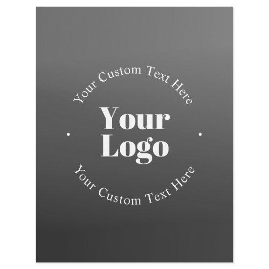 Your Business Logo or Design & Editable Text Flyer