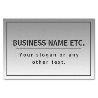 Your Business Name or Brand Etc.  Tissue Paper