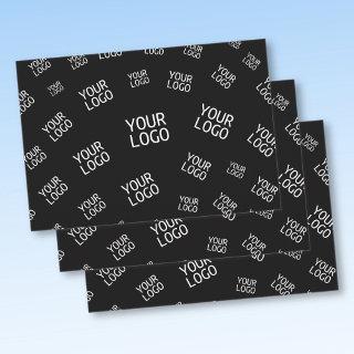 Your Design, Photo or Business Logo Randomly Tiled  Sheets