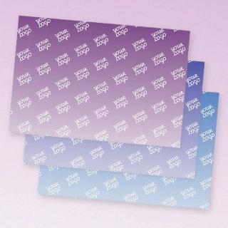 Your Logo Automatically Tiled | Editable Colors  Sheets
